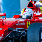 Sebastian Vettel of Scuderia Ferrari F1 - 2015